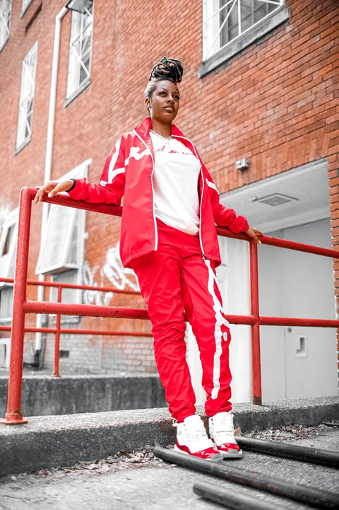 LAHÉRA Signature Track Pants RED
