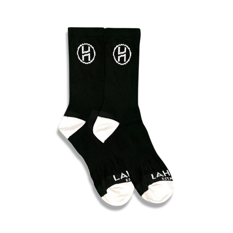 LAHÉRA Logo Socks (Black)