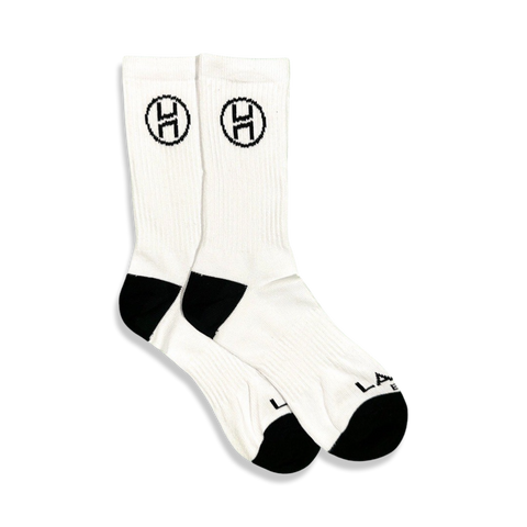 LAHÉRA Logo Socks (White)